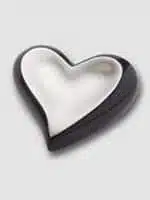 MIDNIGHT PEWTER HEART : Price : 5.00